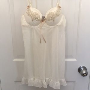 New Linea Donatello Babydoll & Thong Lingerie Set